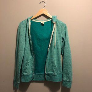 Teal / Aqua Zip Up Hoodie
